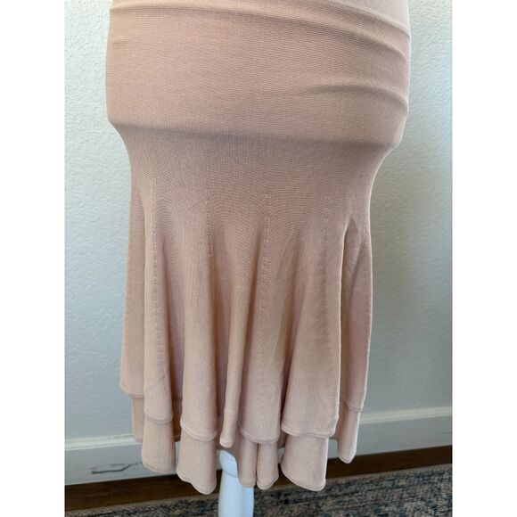 A.L.C. Rose Light Pink Knit Sleeveless Dress Size Large - Picture 10 of 14